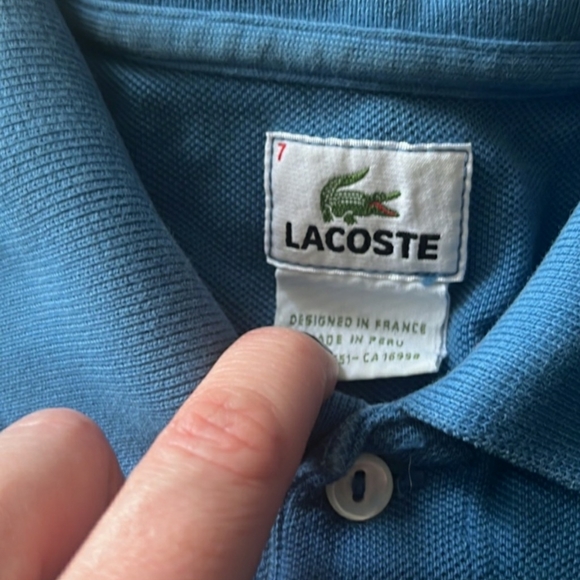 Lacoste polo.size 7 .xl. - Picture 4 of 4